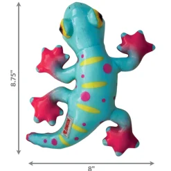 Kong Shieldz Tropics Gecko Toy For Dog