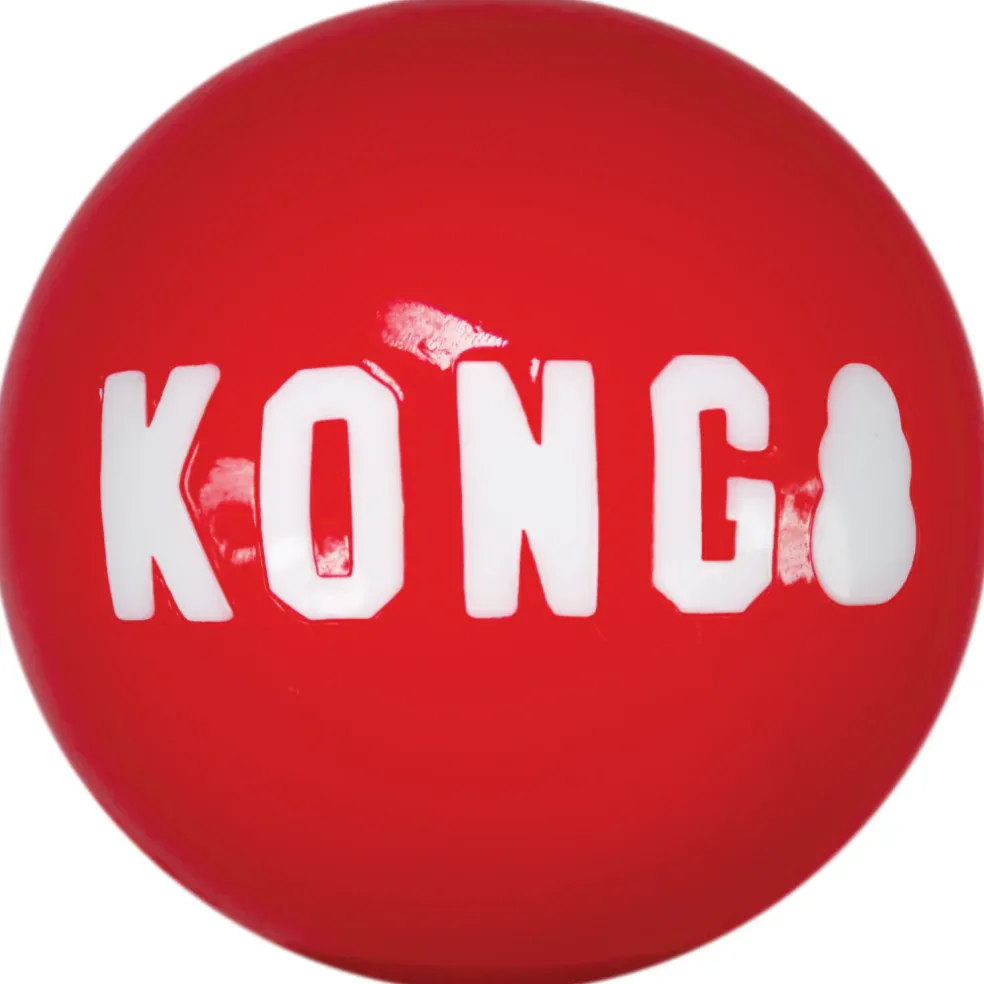 Kong Signature Red Ball Toy For Dogs