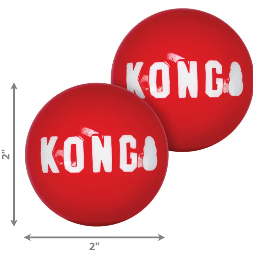Kong Signature Red Ball Toy For Dogs