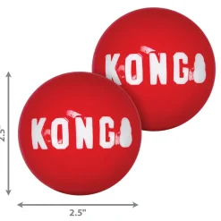 Kong Signature Red Ball Toy For Dogs