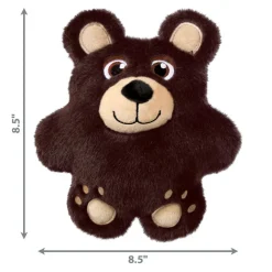 Kong Snuzzles Bear Chew Toy For Dogs (Medium)