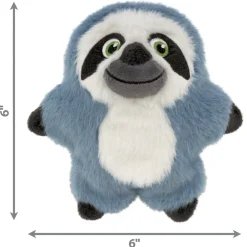 Kong Snuzzles Kiddos Sloth Toy For Dog