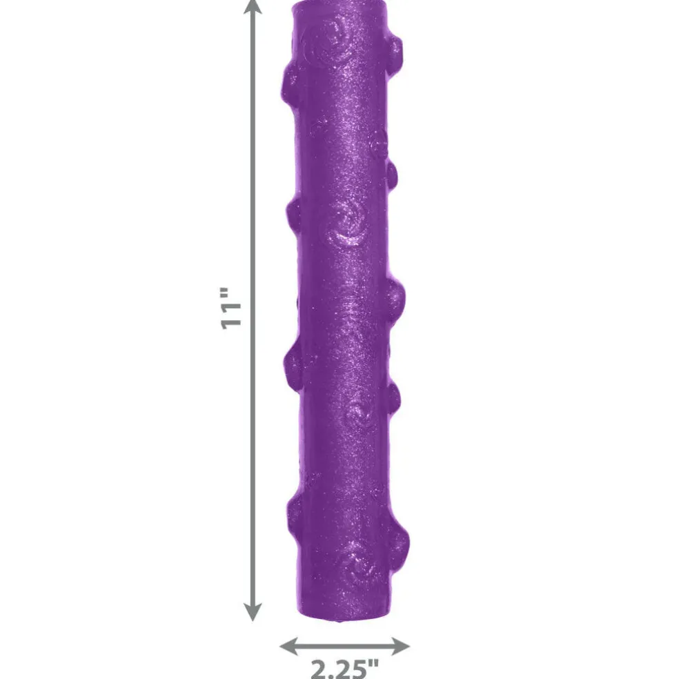 Kong Squeezz Crackle Stick Toy For Dogs (color varies)