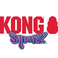 Kong Squeezz Dumbbell Toy For Dog-Small (color varies)