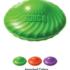 Kong Squeezz Orbitz Saucer Toy For Dogs (assorted colors)