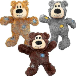 Kong Wild Knots Bear Toys For Dogs, assorted colors