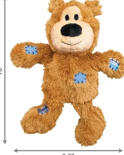 Kong Wild Knots Bear Toys For Dogs, assorted colors