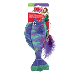 KONG Wrangler Angler Fish Cat Toy, Assorted Colors