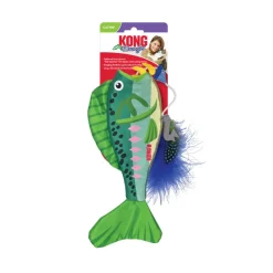KONG Wrangler Angler Fish Cat Toy, Assorted Colors