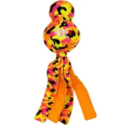 Kong Wubba Ballistic High-Viz Squeaky Plush Toy For Dogs -Large (assorted colors)