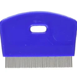 KVP Cat Flea Comb Stainless Steel Teeth with Plastic Handle