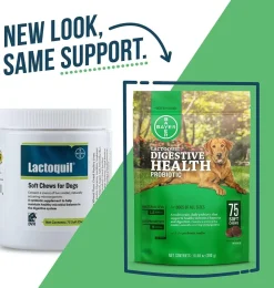 Lactoquil Digestive Health for Dogs (75 soft chews)
