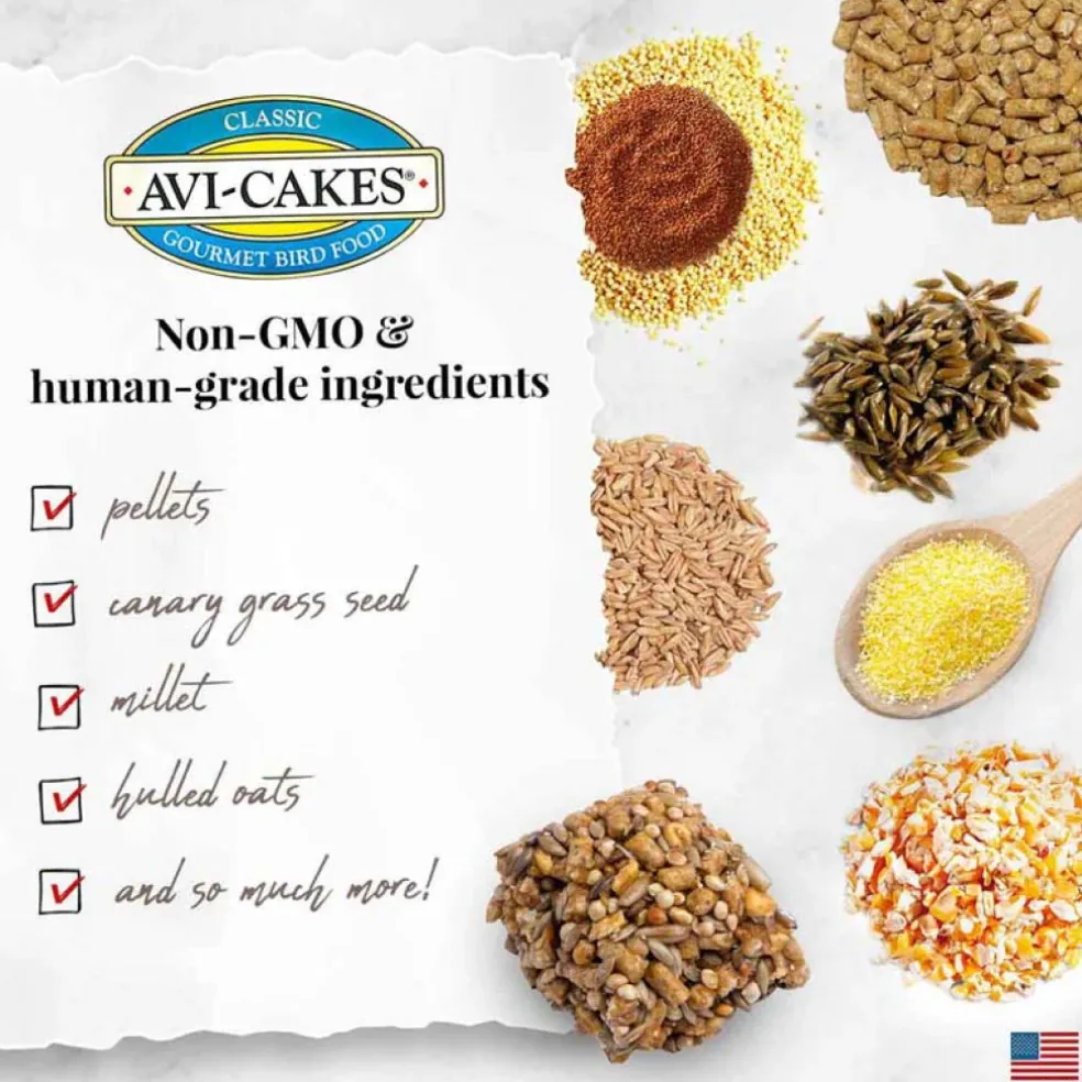 Lafeber Classic Avi-Cakes Small Bird Treats (8 oz)