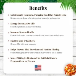 Lafeber Tropical Fruit Nutri-Berries Parrot Food