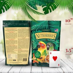 Lafeber Tropical Fruit Nutri-Berries Conure Food, 10-oz