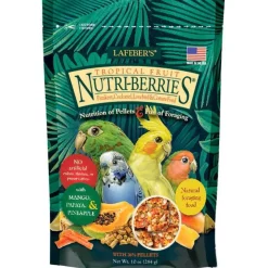 Lafeber Tropical Fruit Nutri-Berries Bird Food (10 oz)