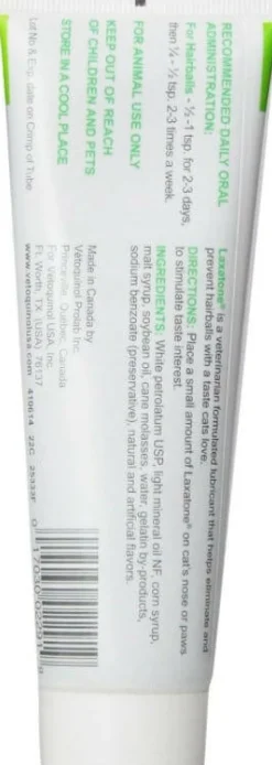 Laxatone Gel Hairball Control for Cats (Maple Flavor)