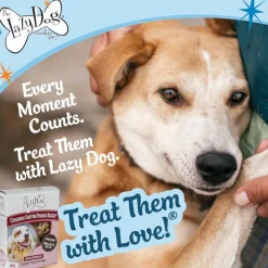 Lazy Dog Cinnamon Swirled Peanut Butter Treat For Dogs (14 oz)