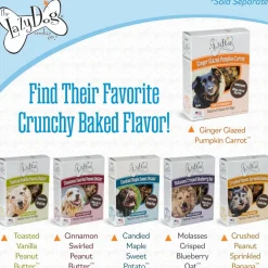 Lazy Dog Ginger Glazed Pumpkin Carrot Treats For Dog (14 oz)
