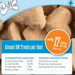 Lazy Dog Grain Free Crushed Peanut Sprinkled Banana Treat For Dog (14 oz)