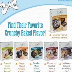 Lazy Dog Grain Free Crushed Peanut Sprinkled Banana Treat For Dog (14 oz)