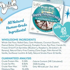 Lazy Dog Happy Adoptiversary Day Pup-PIE Treats For Dogs (5 oz)