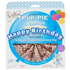 Lazy Dog Happy Birthday Pup-Pie for a Charming Boy Treats For Dogs (5 oz)