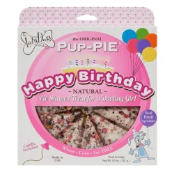 Lazy Dog Happy Birthday Pup-PIE for a Darling Girl Dog Treat (5 oz)