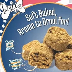 Lazy Dog Operation Drool Overload Blueberry & Peanut Butter Soft-Baked Treats For Dogs (5 oz)