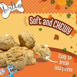 Lazy Dog Pumpkin Spice Latte Dog Treats, 5-oz