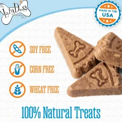 Lazy Dog Pup-PIE & Ice Cream Triple Berry Slice with Peanut Butter Treats for Dogs (5 oz)