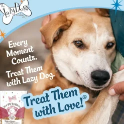 Lazy Dog Pup-PIE & Ice Cream Triple Berry Slice with Peanut Butter Treats for Dogs (5 oz)