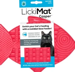 LickiMat Casper Lick Mat Slow Feeder for Cats