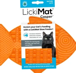 LickiMat Casper Lick Mat Slow Feeder for Cats