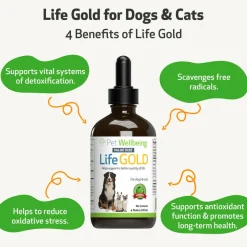 Life Gold - Trusted Care for Dog Cancer (2 oz)