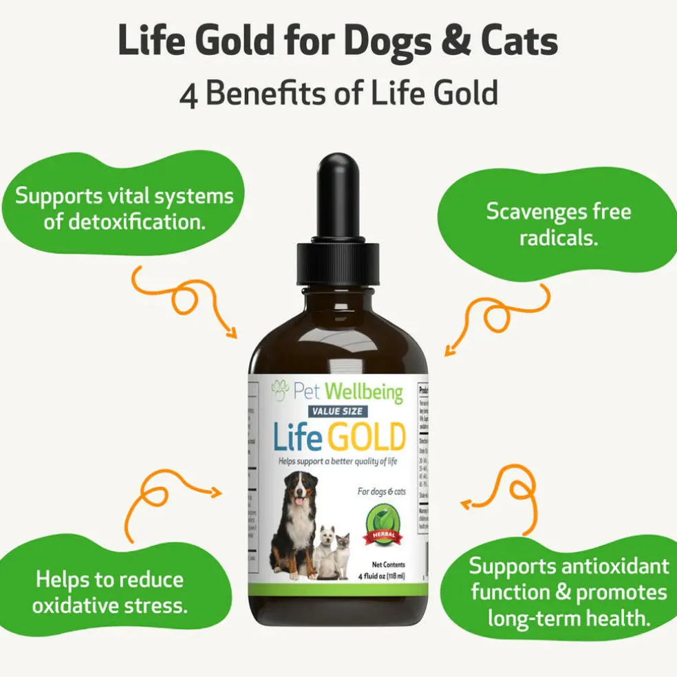 Life Gold - Trusted Care for Dog Cancer (2 oz)