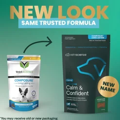Long Lasting Calm & Confident Chews for Dogs