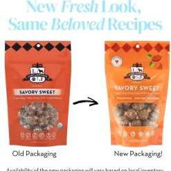 Lord Jameson Savory Sweet Organic Sweet Potato Soft & Chewy Treats For Dogs (6 oz)