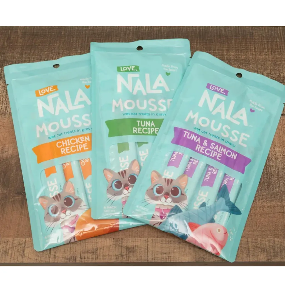 Love Nala Mousse Chicken Recipe Lickable Treats For Cats (0.5 oz tube x 4)