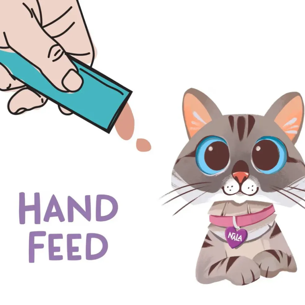 Love Nala Mousse Plus Tuna Recipe Lickable Treats For Cats (0.5 oz tube x 4)