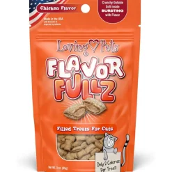 Loving Pets Flavorfullz Filled Chicken Flavor Treats For Cats (3 oz)