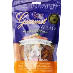 Loving Pets Gourmet Sweet Potato & Chicken Wraps Dog Treats (8 oz)