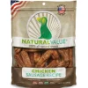 Loving Pets Natural Value Chicken Sausages Jerky Dog Treats (13 oz)