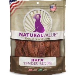 Loving Pets Natural Value Duck Tenders Dog Treats (14 oz)