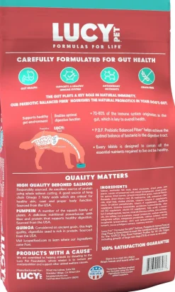 Lucy Pet Products Formulas for Life Grain-Free Salmon, Pumpkin & Quinoa Formula Dry Dog Food