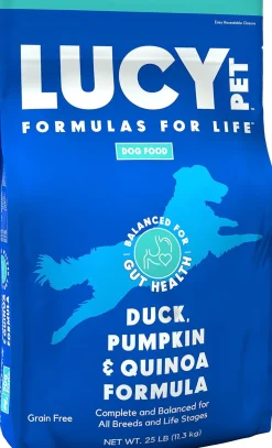 Lucy Pet Products Formulas for Life Grain-Free Duck, Pumpkin & Quinoa Formula Dry Dog Food