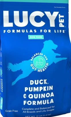 Lucy Pet Products Formulas for Life Grain-Free Duck, Pumpkin & Quinoa Formula Dry Dog Food