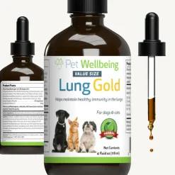 Lung Gold - Lower Respiratory Tract Support for Dogs (4 oz)