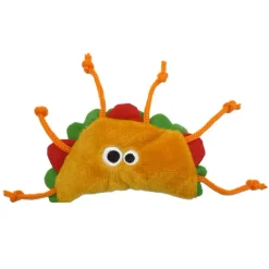 Mad Cat Tabby Taco w/Catnip & Silvervine Toy for Cats