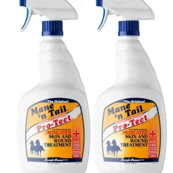 Mane 'n Tail Pro-Tect Antimicrobial Medicated Skin & Wound Treatment Spray for Horses